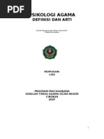 Download Psikologi Agama by dr liza MPdI  MM CHt SN6224886 doc pdf