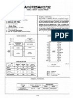 Am 9732/Am2732: 4096 x 8-Bit UV Erasable PROM