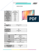 Ficha Tecnica Tv Samsung