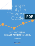Google Analytics Universal Best Practices For Implementation and Reporting