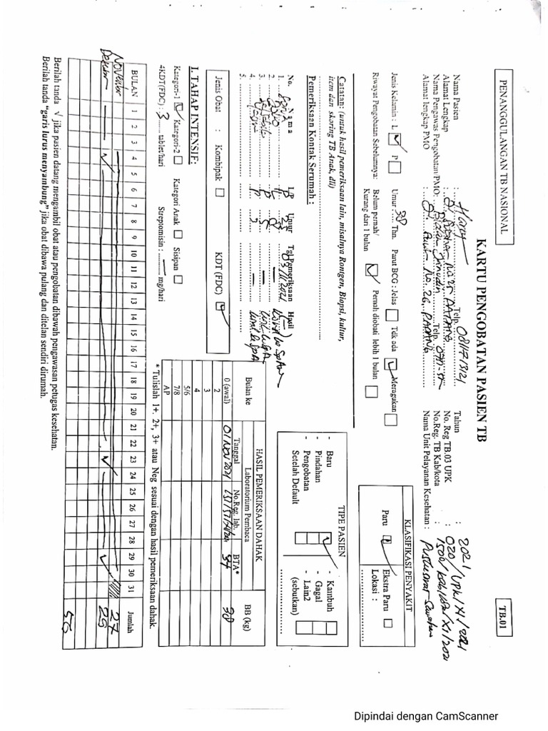Form TB Dan | PDF