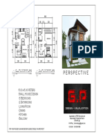 6x6 Two Storey House - GP Designs