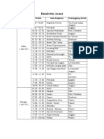 Rundown Kemah Angkatan 10