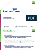 Presentasi Komersialisasi Riset Dan Inovasi Produk Agrokimia