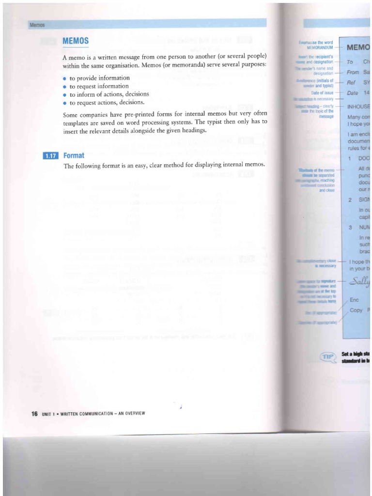 Internal Memo and Document Format Guide | PDF | Memorandum | Fax