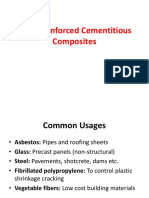 Fiber Reinforced Cement Composites: Common Uses and Types