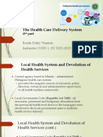 CHN1 Health Care Delivery System2