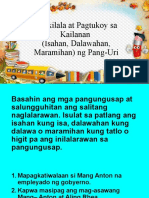 Pagkilala at Pagtukoy Sa Kailanan (Isahan, Dalawahan, Maramihan) NG Pang-Uri