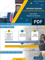 Opening Remark - BDK Malang - 15 Desember 2022