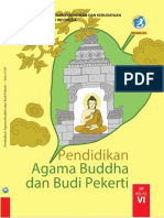 Buku Siswa Pendidikan Agama Buddha Dan Budi Pekerti Kelas 6 SD Revisi 2018 Cover