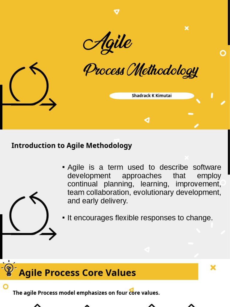 Agile Process Models | PDF | Agile Software Development | Software ...
