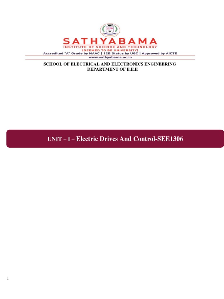 See 1306 PDF Electric Motor Direct Current