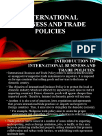 International Business and Trade Policies Explained
