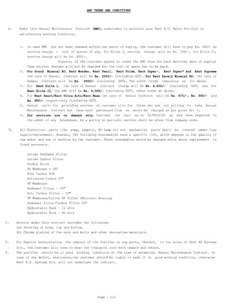 Amc TC Format | PDF