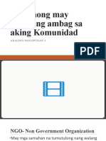 Mga Taong May Malaking Ambag Sa Aking Komunidad: Araling Panlipunan 2