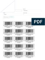 Cetak Barcode - Siske Sakti
