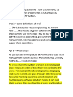 Explanation A&d of ERP System (Gaurav Rane)