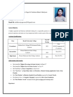 nishtha singh new cv