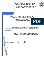 Sistemas Electricos de Potencia