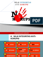 9 Nilai Integrity Anti Korupsi