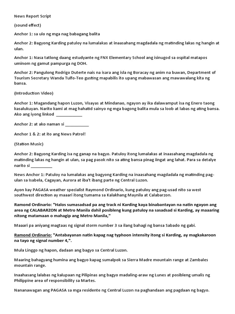 TV Script PDF