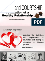 Q2 HEALTH8 Wk1 Dating Courtship
