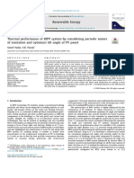 8 - Thermal Performance of BIPV System by Considering Periodic Nature