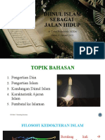 Islam, Ilmu Pengetahuan Dan Sebagai Jalan Hidup (2 Januari 2023)