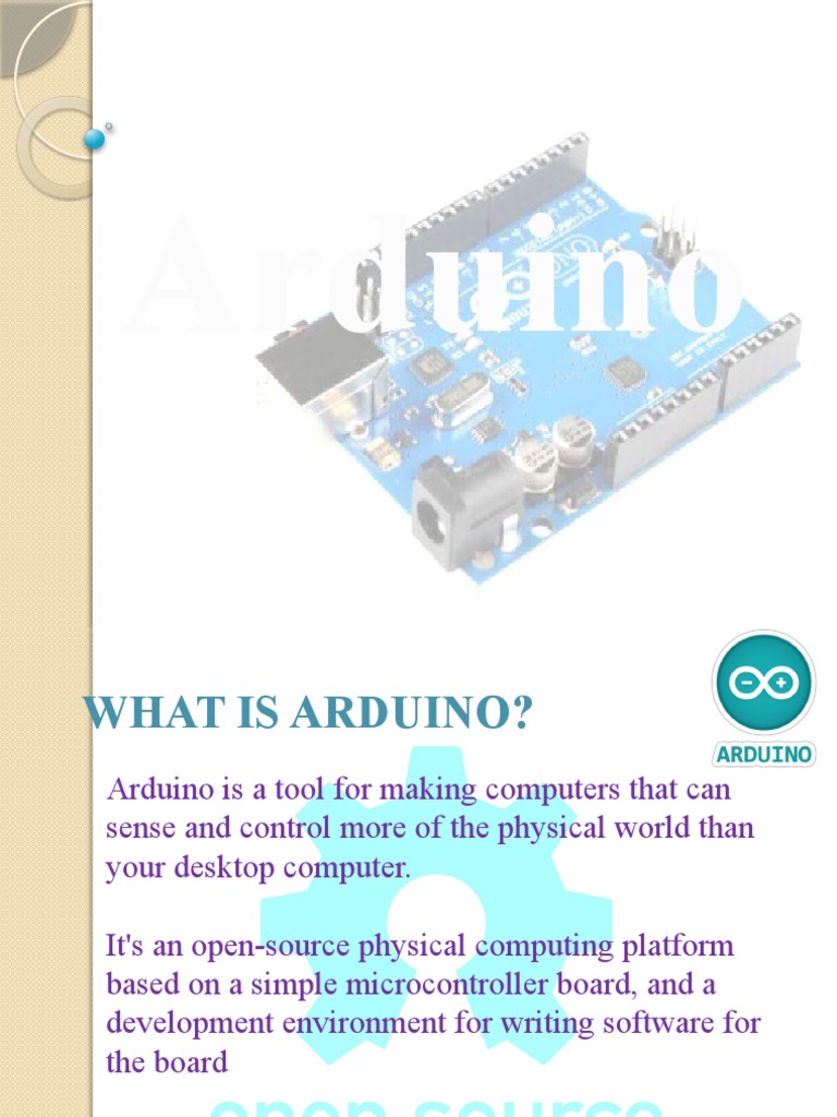 Introduction To Arduino PowerPoint Presentation On Arduino | PDF