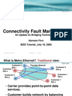 Metro Ethernet Connectivity Fault Management