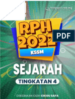 RPH 2022 - Sejarah Tingkatan 4 KSSM Bonus RPH Sivik11