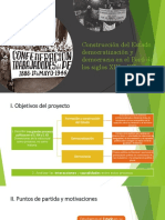 Sinesio López. Construcción Del Estado. Esquema de Trabajo