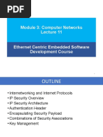 Lecture 11 - IPSec