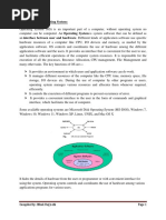 Unit 3 Introduction To Operating System