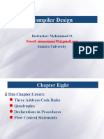 Chapter 8 - Intermediate Language