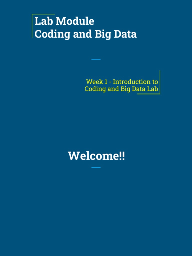 Lab Module 1 | PDF | Python (Programming Language) | Installation ...