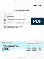 T2 Los Generos Narrativos PDF