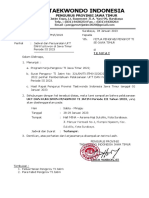 001 Surat Jadwal dan Persyaratan UKT DAN Kukkiwon 2023