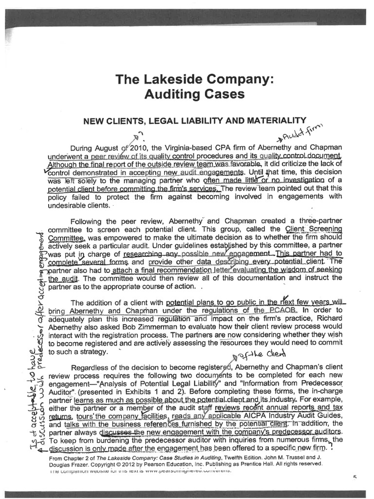 Lake Side Company PDF