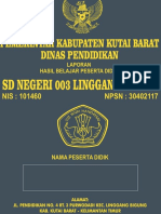 Rapot SD Negeri 003 Linggang Bigung