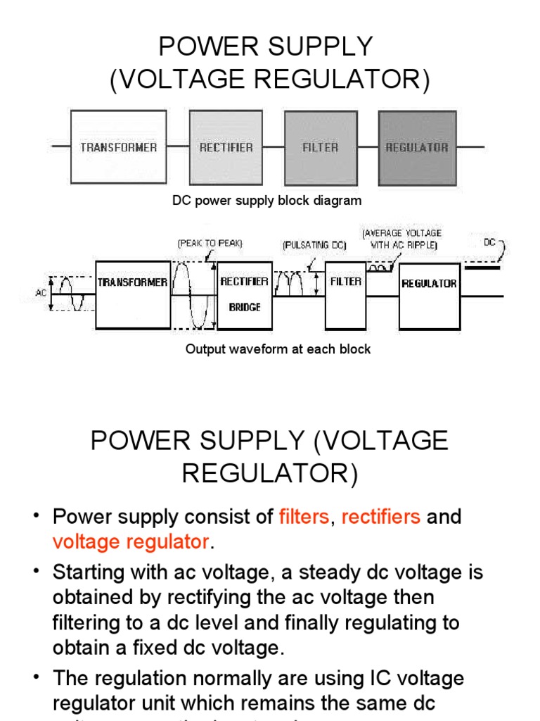 2 Power Supply (Voltage Regulator) - 2 | PDF | Rectifier | Diode
