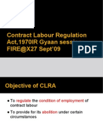 Contract Labour Regulation Act