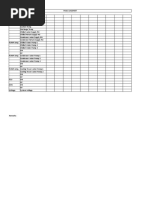 Logsheet Chiller