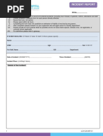 Qa-01. Incident Reporting