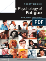446365693 the Psychology of Fatigue Work Effort and Control PDFDrive Com PDF