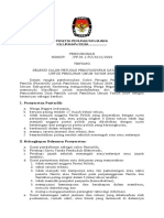 Draft Pengumuman Seleksi Pantarlih Pemilu 2024 KPU Karawang