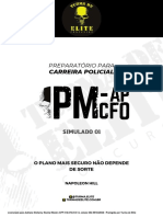 Simulado PM AP 2023 - Língua Portuguesa