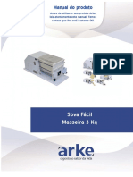 Manual do Produto Arke Sova Fácil e Masseira 3 Kg