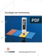 Grundlagen Der Farbmessung