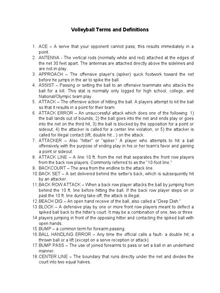 WHAT DOES OPPOSITE MEAN IN VOLLEYBALL visual data 4